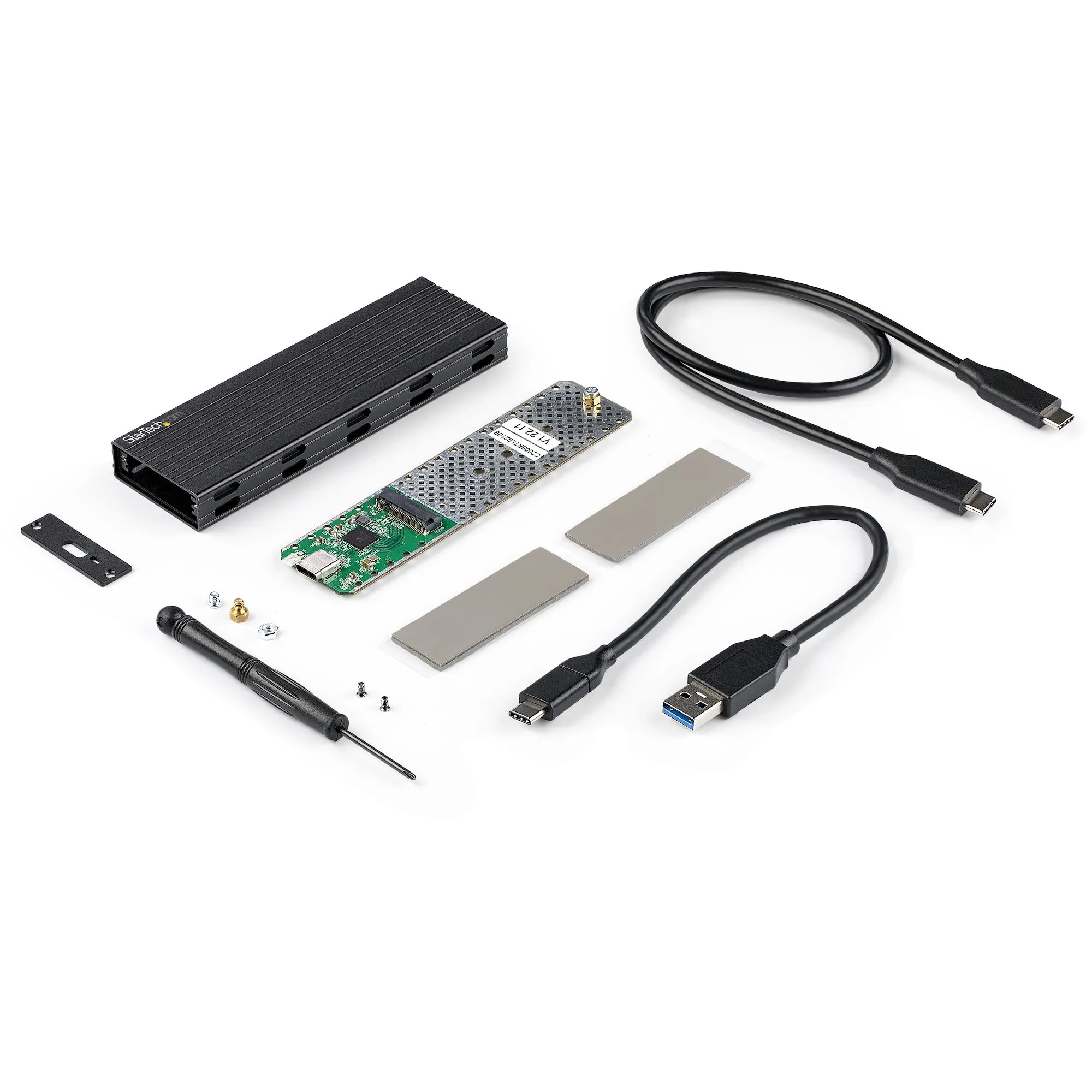 USB-C Enclosure a M.2 NVMe/PCIe/SATA SSD