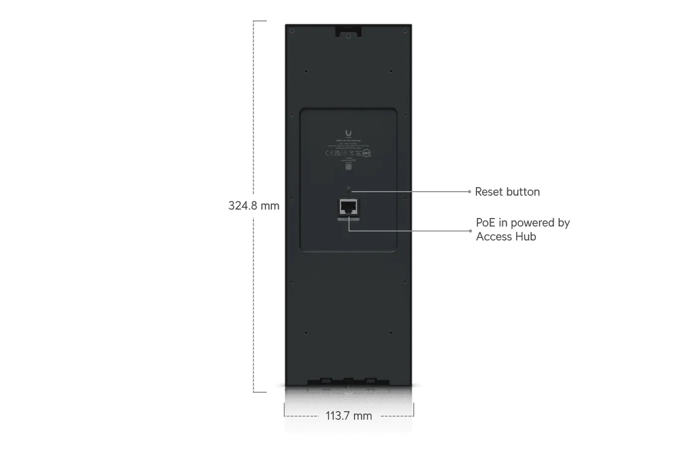 Ubiquiti G3 Intercom f&ouml;r inomhus-/utomhusbruk