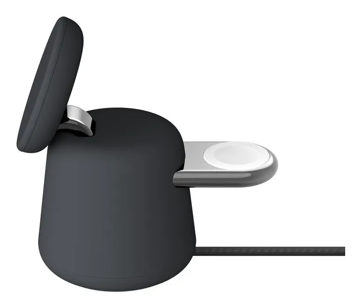 Belkin Boost Charge Pro 2in1 Qi2 15w - charging stand, Charcoal