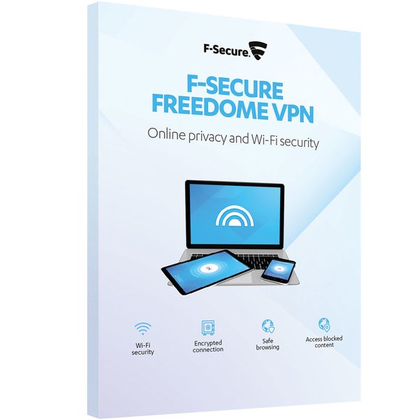 F-Secure Freedome (1 vuosi 5 laitteet), E-Key
