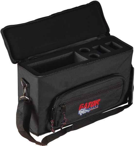 GATOR Padded Bag for 2 Wireless Mic Systems