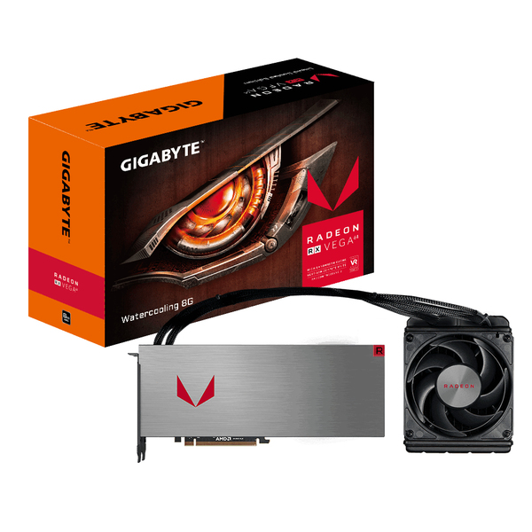 Gigabyte Radeon Vega 64 Liquid Cooling 8GB - Graphics card