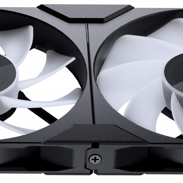 Phanteks M25 Gen2 120mm PWM Fan, Reversed Airflow, DRGB, Black, 3 Pack