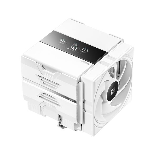 Sudokoo SK620V, 2x120 mm -prosessorij&auml;&auml;hdytin, valkoinen