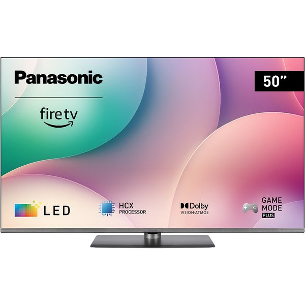 Panasonic TV-50W83CE6S 50" 4K QLED+ Fire TV, 60Hz, Dolby Vision, HDR10+, HDR10, HLG