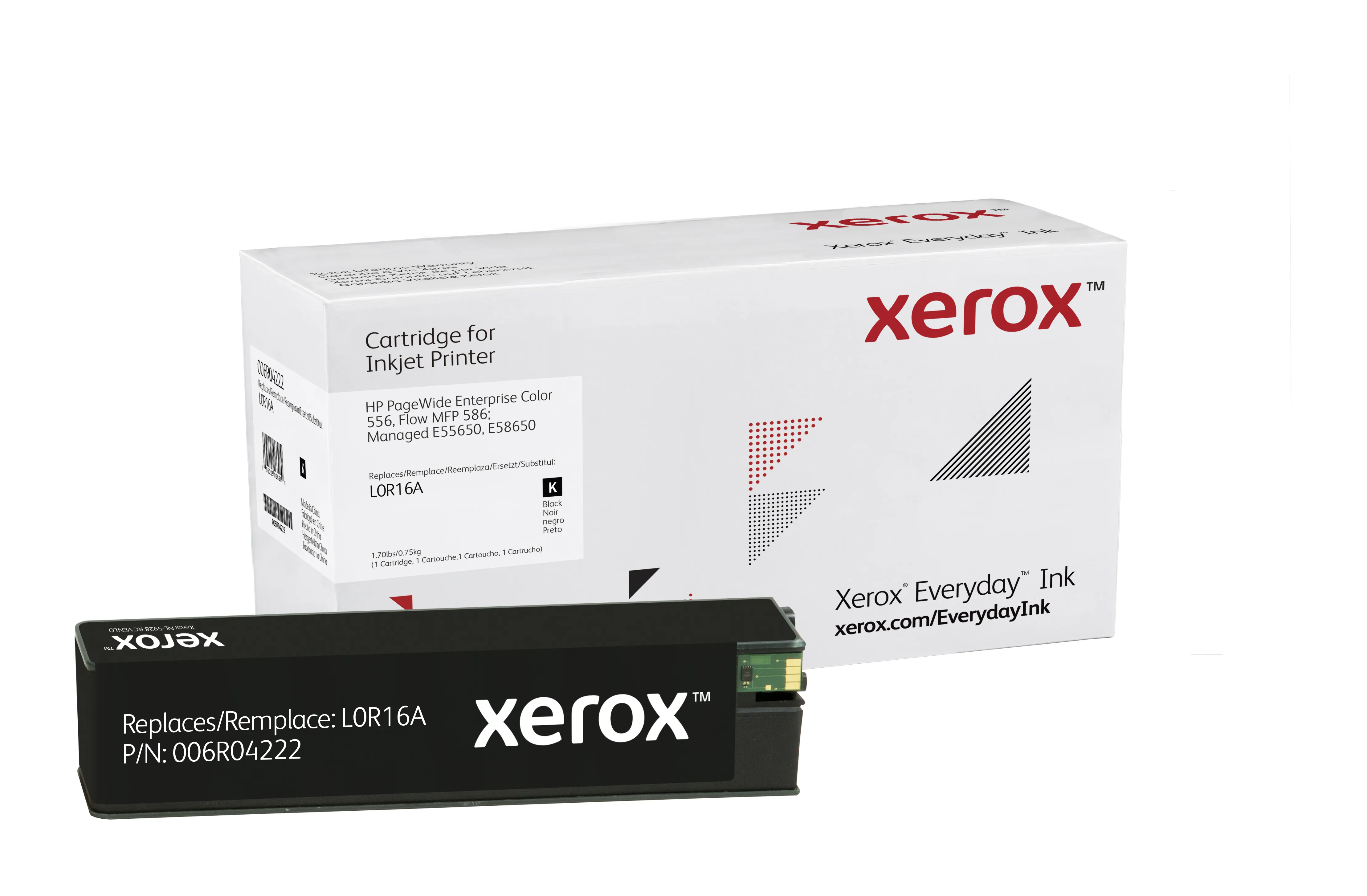Xerox Everyday Ink Black cartridge HP L0R16A