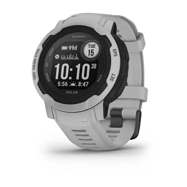 Garmin Instinct 2 45mm Solar Sports Watch, Mist Grey