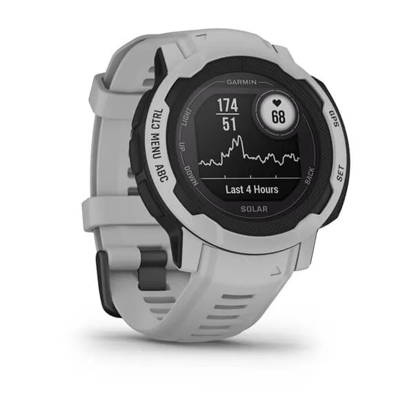 Garmin Instinct 2 45mm Solar Sports Watch, Mist Grey