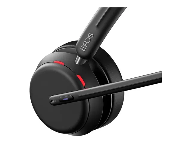 Epos Impact 1061T Teams Office - trådlös headset + stativ, svart
