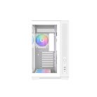 SAMA V52 Midi-Tower Case with window and RGB lighting, White