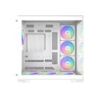 SAMA V52 Midi-Tower Case with window and RGB lighting, White