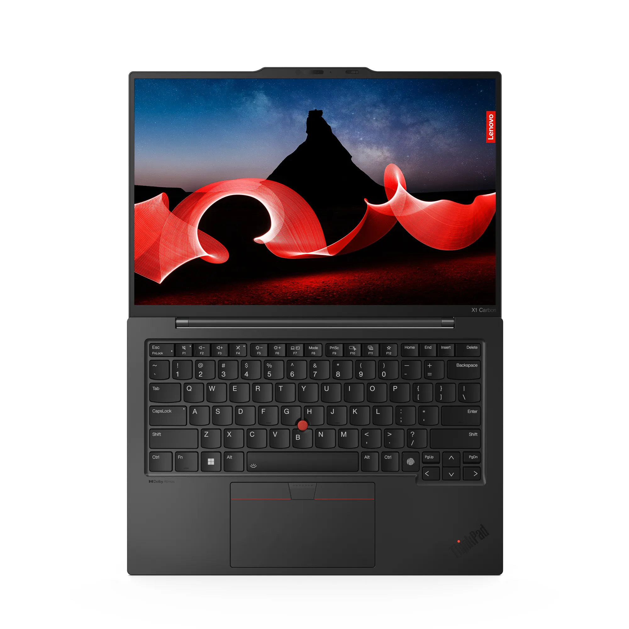 Lenovo ThinkPad X1 Carbon G12 14&quot; WUXGA, Intel Core Ultra 7 155U, 32GB RAM, 1TB SSD, Win 11 Pro - b&auml;rbar, Svart