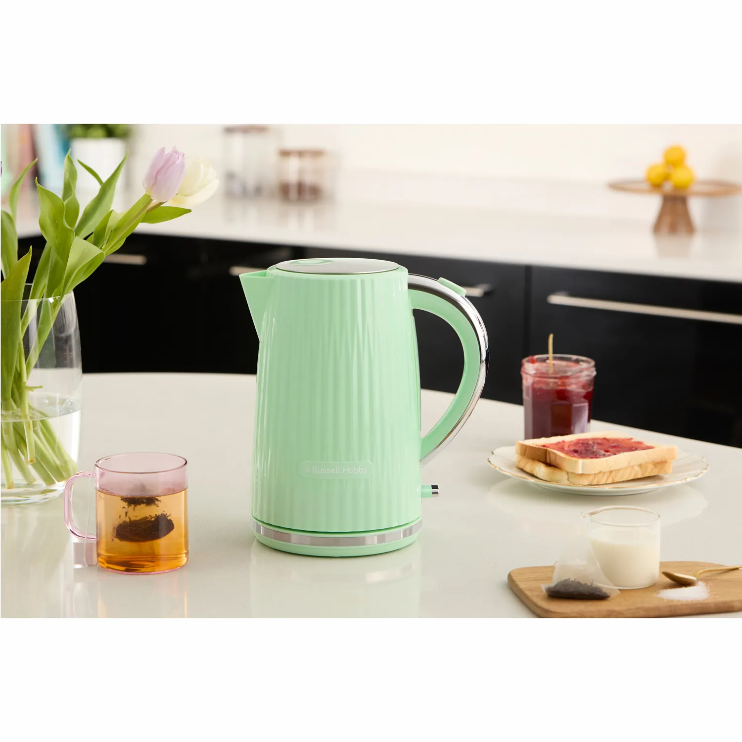 Russell Hobbs Eden - vattenkokare, mint, 1.7l