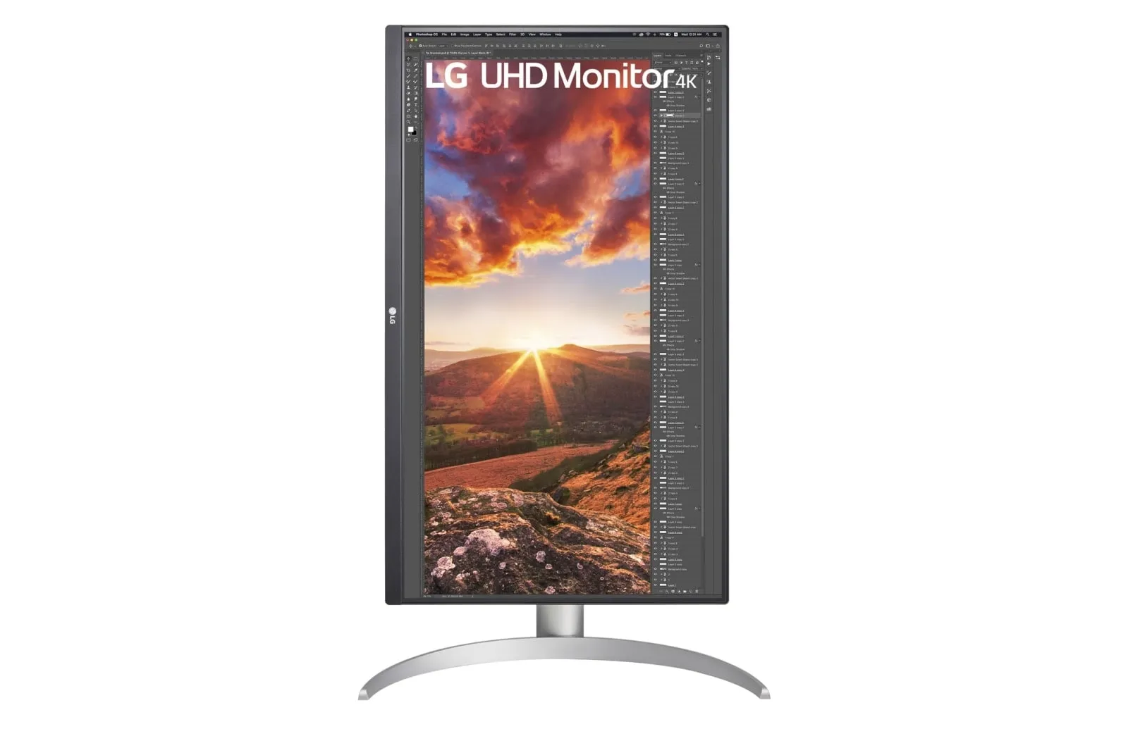 LG 27&quot; 27UP85NP-W 4K UHD, IPS - sk&auml;rm