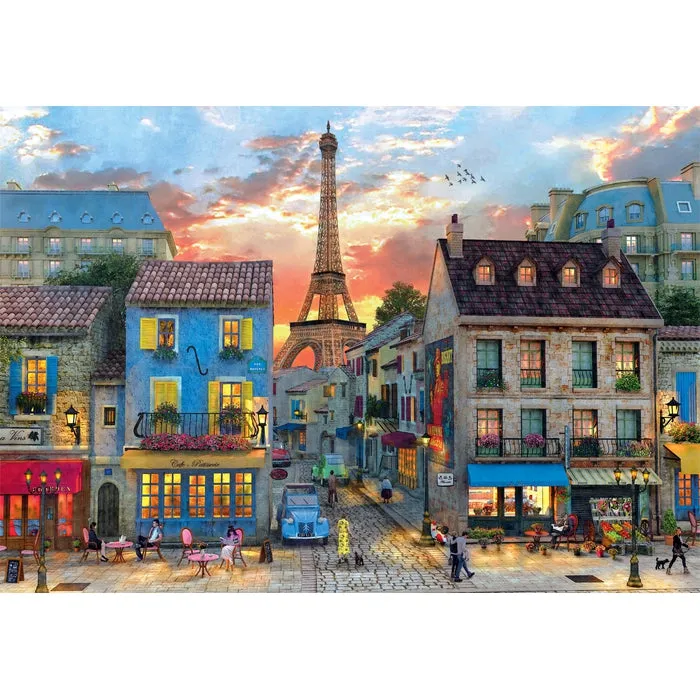 Clementoni High Quality Collection Streets of Par - puzzle, 1000 pcs
