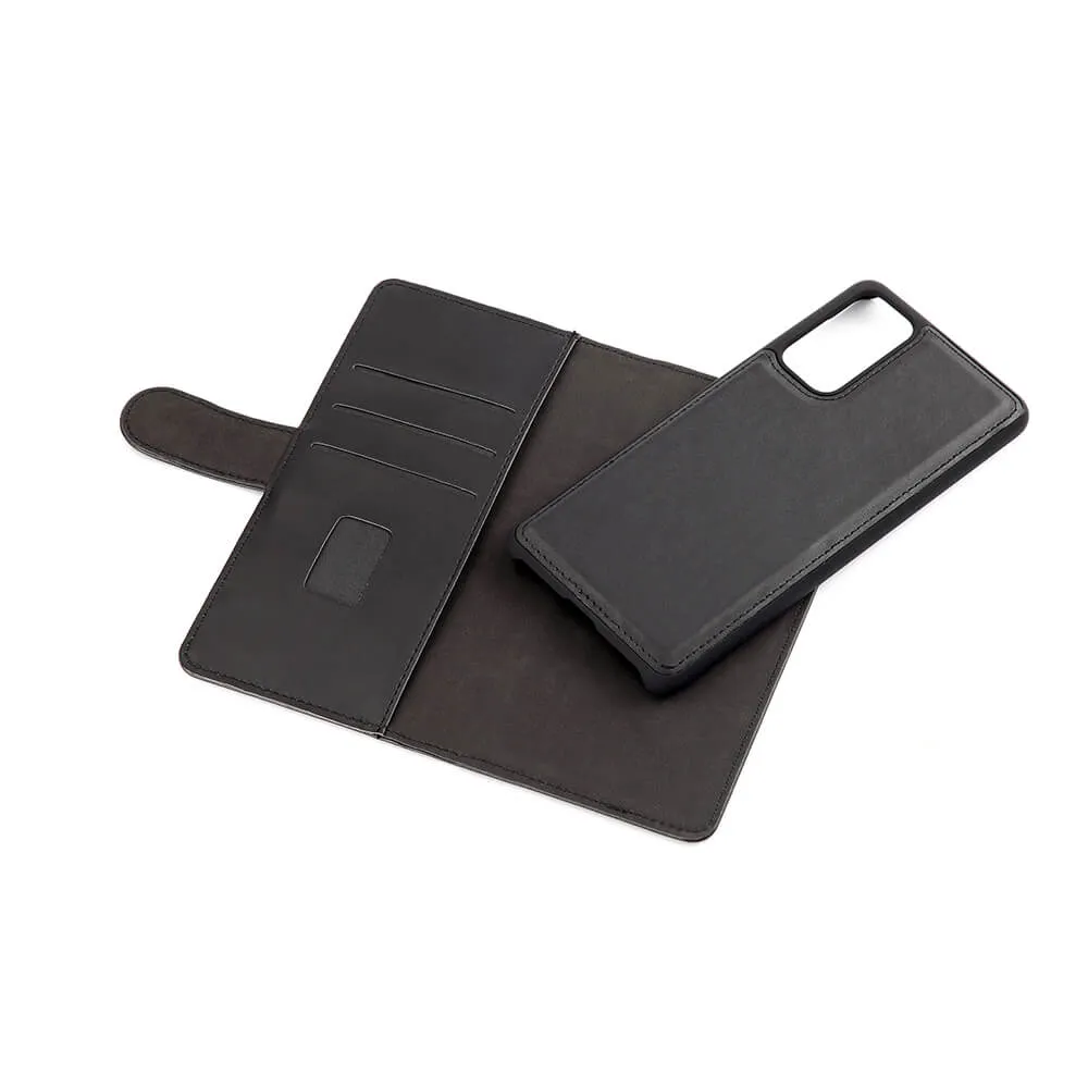GEAR Wallet, Galaxy S20 FE - 2-in-1 Wallet Case, Black