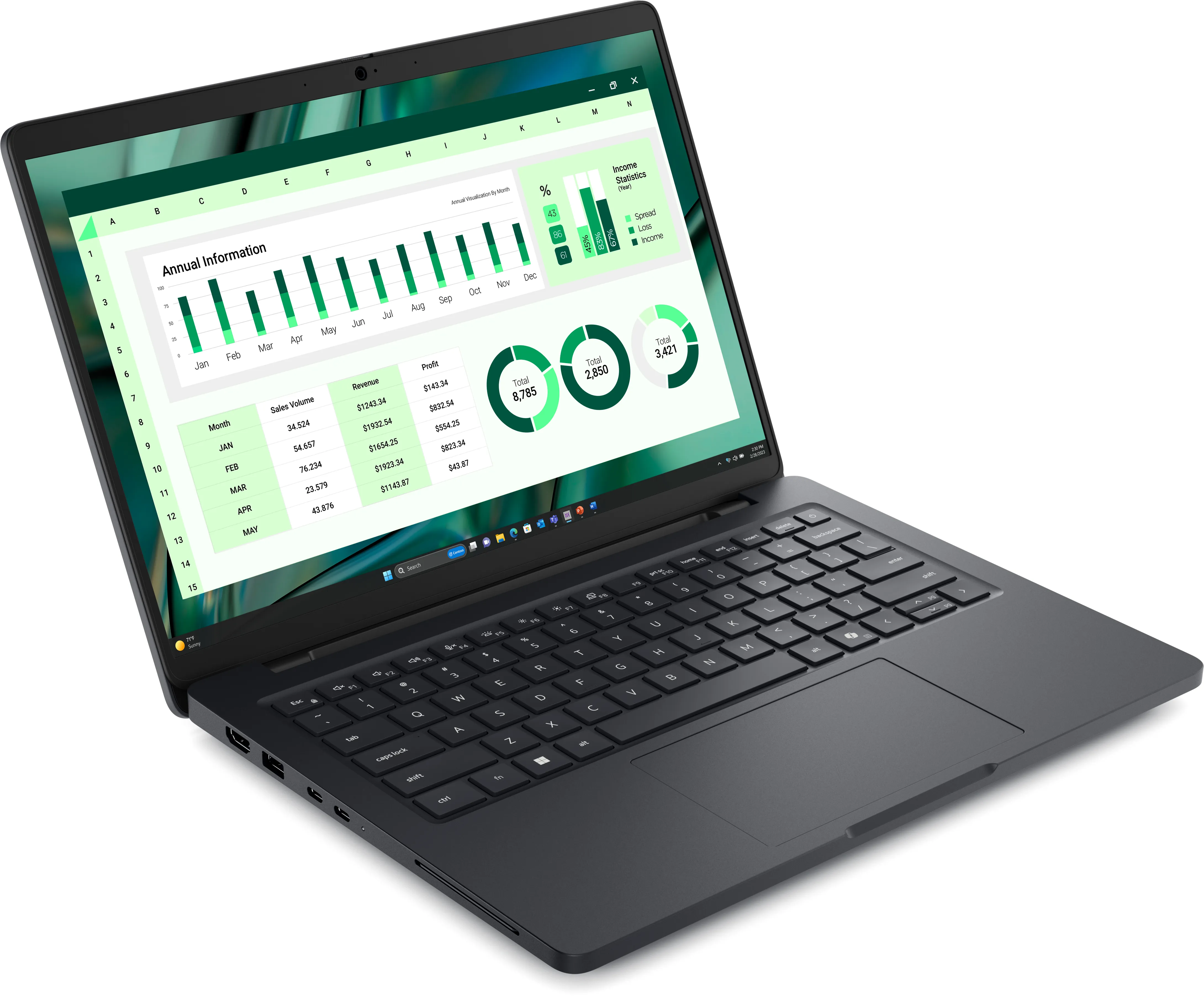 Dell Pro MC14250 14" 265H, 16 GB, 512 GB SSD, Win 11 Pro - bärbar dator, Svart Dell Pro MC14250 14" 265H, 16 GB, 512 GB SSD, Win 11 Pro - bärbar dator, Svart