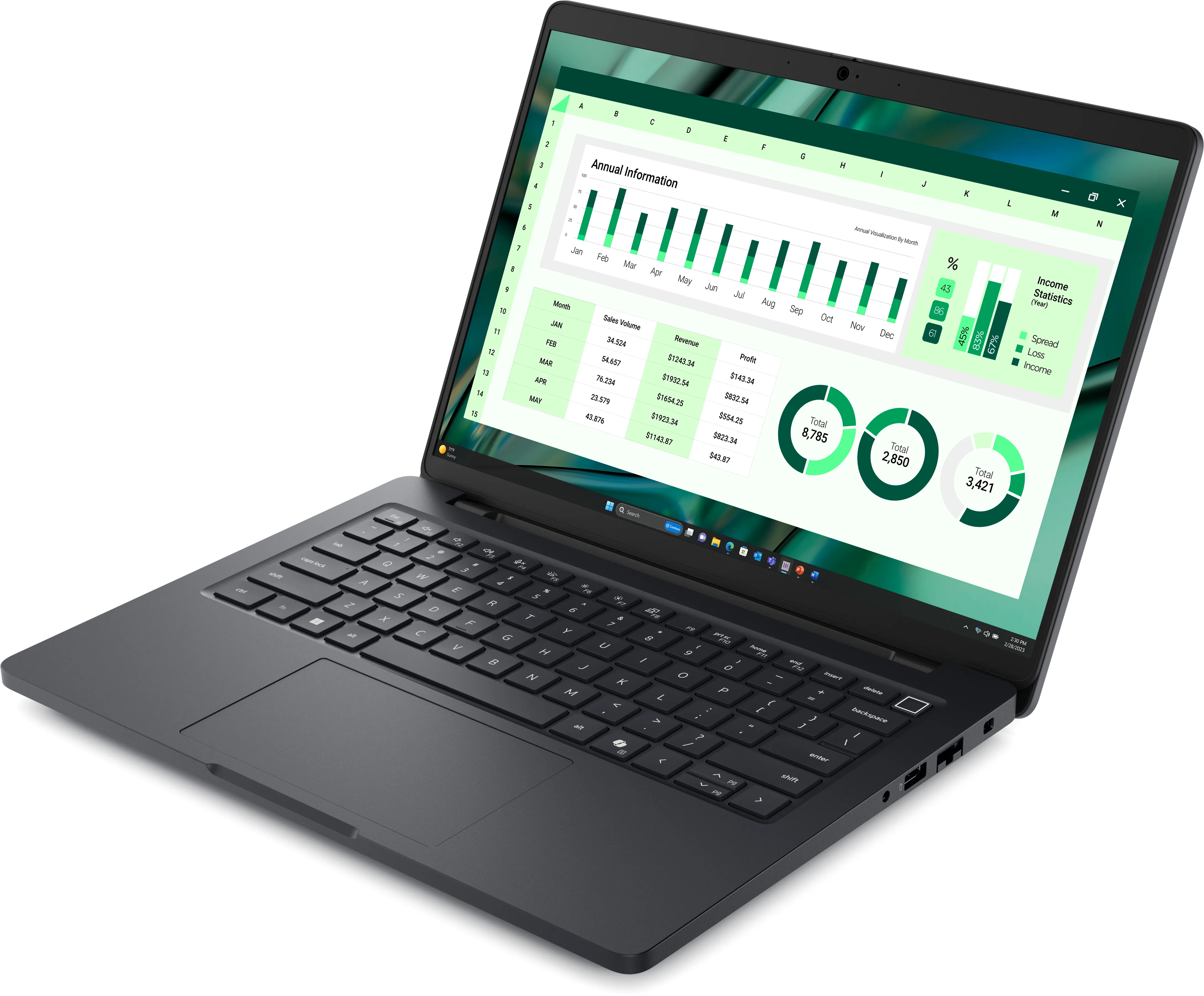 Dell Pro MC14250 14" 265H, 16 GB, 512 GB SSD, Win 11 Pro - bärbar dator, Svart Dell Pro MC14250 14" 265H, 16 GB, 512 GB SSD, Win 11 Pro - bärbar dator, Svart