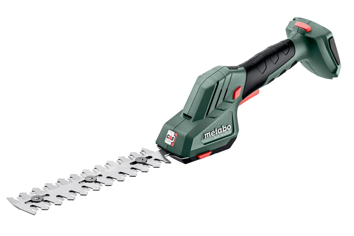 Metabo SGS 18 LTX Q - sladdl&ouml;s busk- och gr&auml;ssax