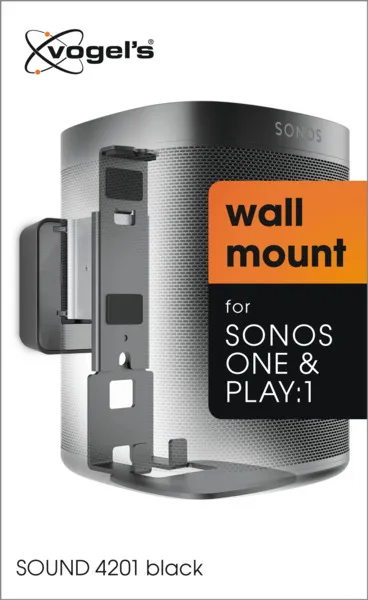 SOUND 4201 -sein&auml;teline Sonos P1/One, musta