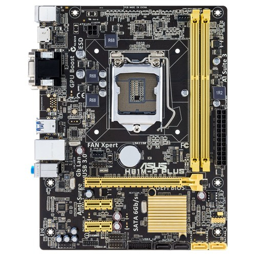 Asus H81M-P, mATX moderkort