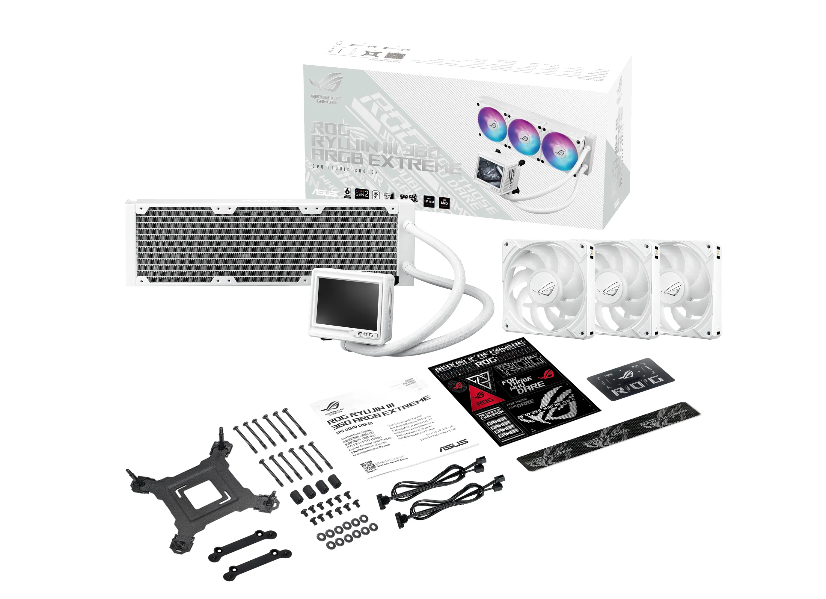 ASUS ROG RYUJIN III 360 ARGB EXTREME WHT
