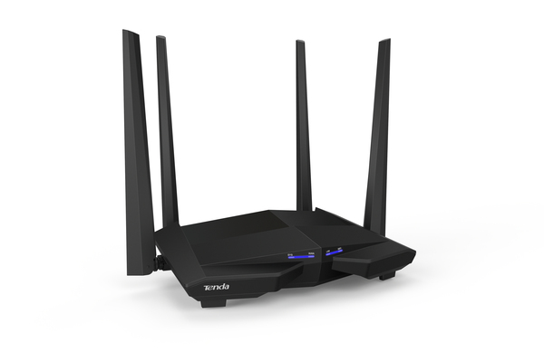 Tenda AC10 Router, Wi-Fi 5, AC1200, Dual-band, Black