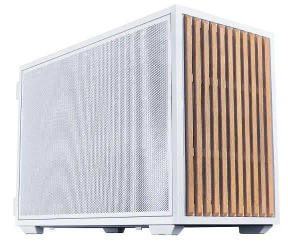 Lian Li DAN B4 Vertical AeroDeck Mini-Tower Case with window, White