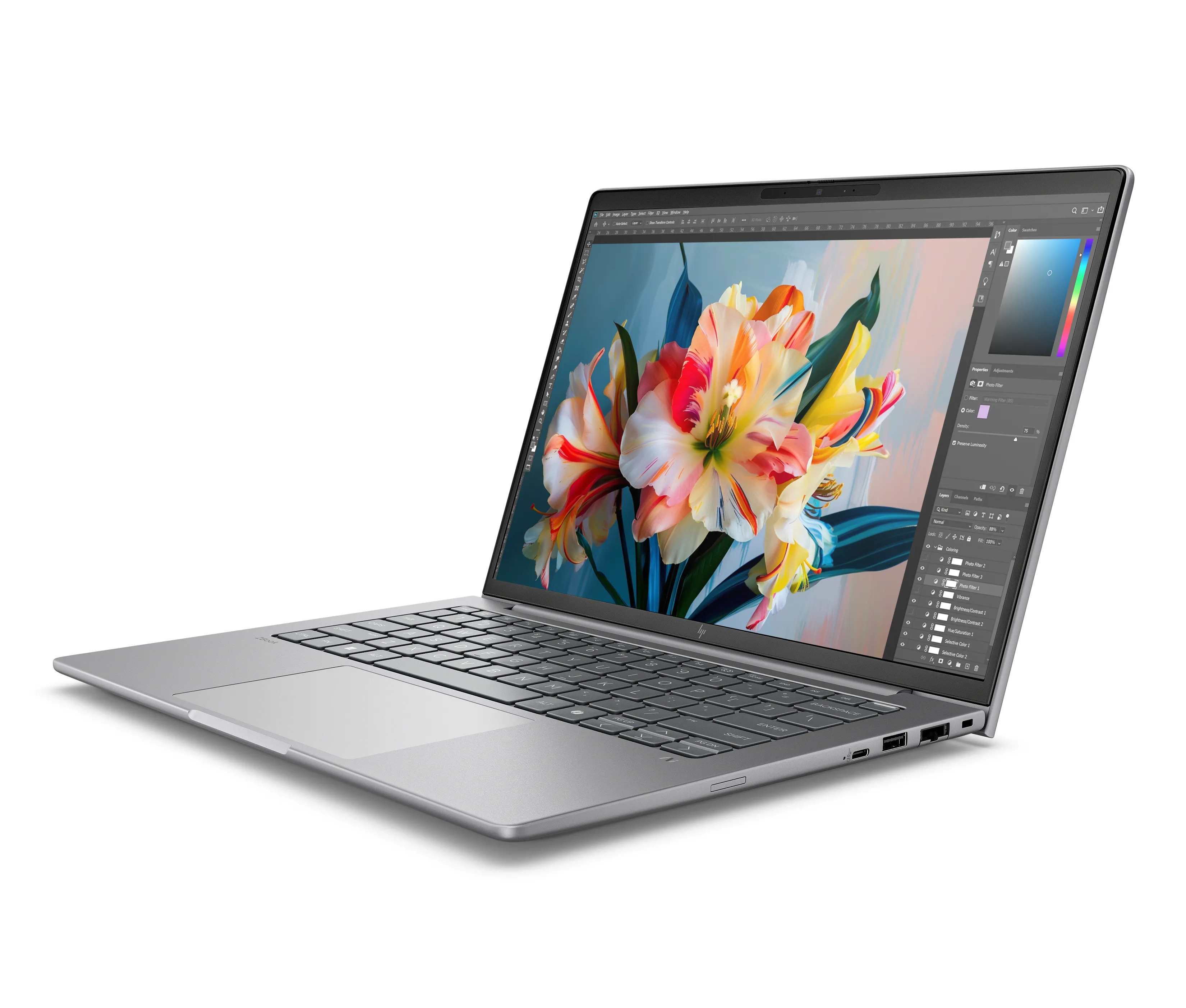 HP 24" ZBook 8 G1i. Intel Core Ultra 9 285H, 64 Gt RAM, 2 Tt SSD, RTX 500 Ada 4 Gt, Windows 11 Pro -kannettava