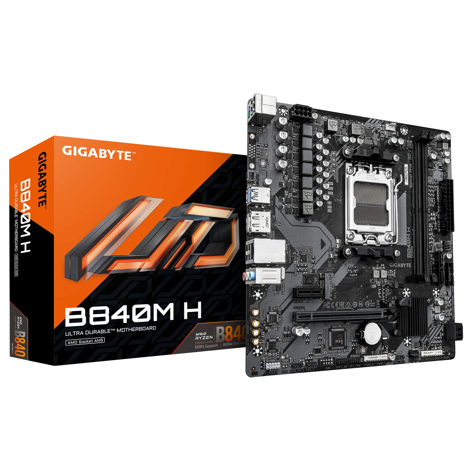 Gigabyte B840M H AM5 mATX Motherboard