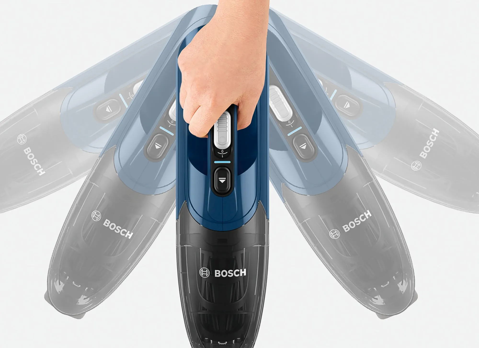 Bosch Readyy'y Serie 2 BBHF216 14.4V -varsi-imuri, sininen