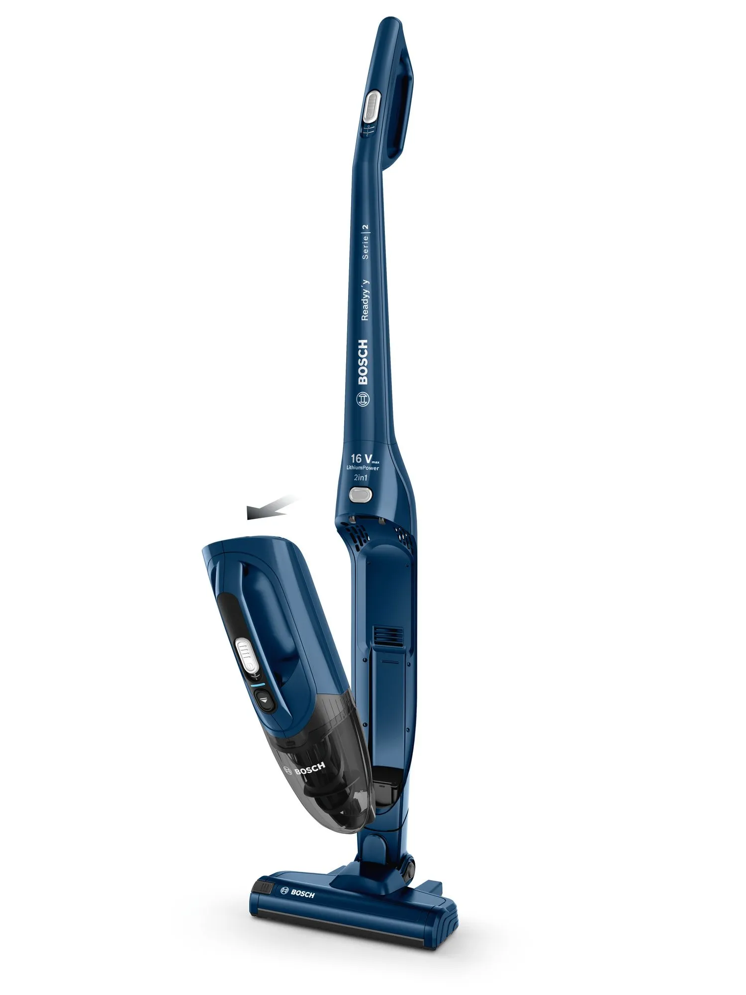 Bosch Readyy'y Serie 2 BBHF216 14.4V -varsi-imuri, sininen