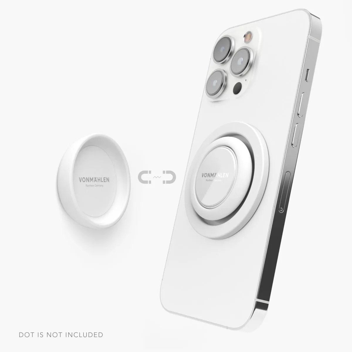 Backflip Mag - The Magnetic Phone Grip, White