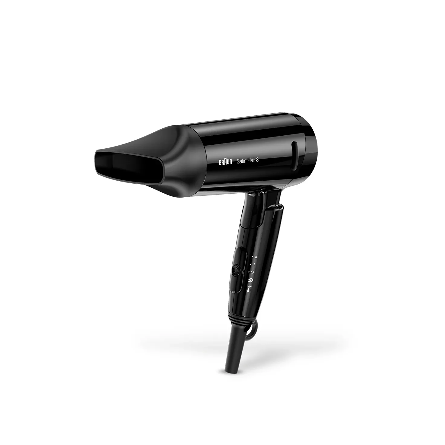 Braun Satin Hair 3 Style & Go HD350 - hair dryer, black