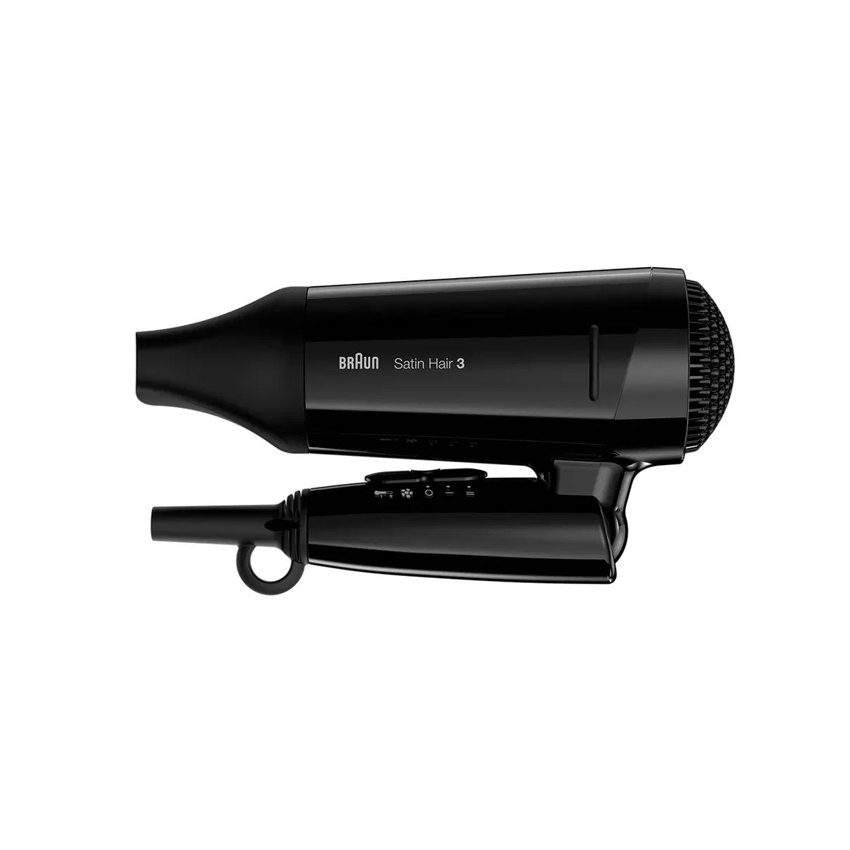 Braun Satin Hair 3 Style & Go HD350 - hair dryer, black