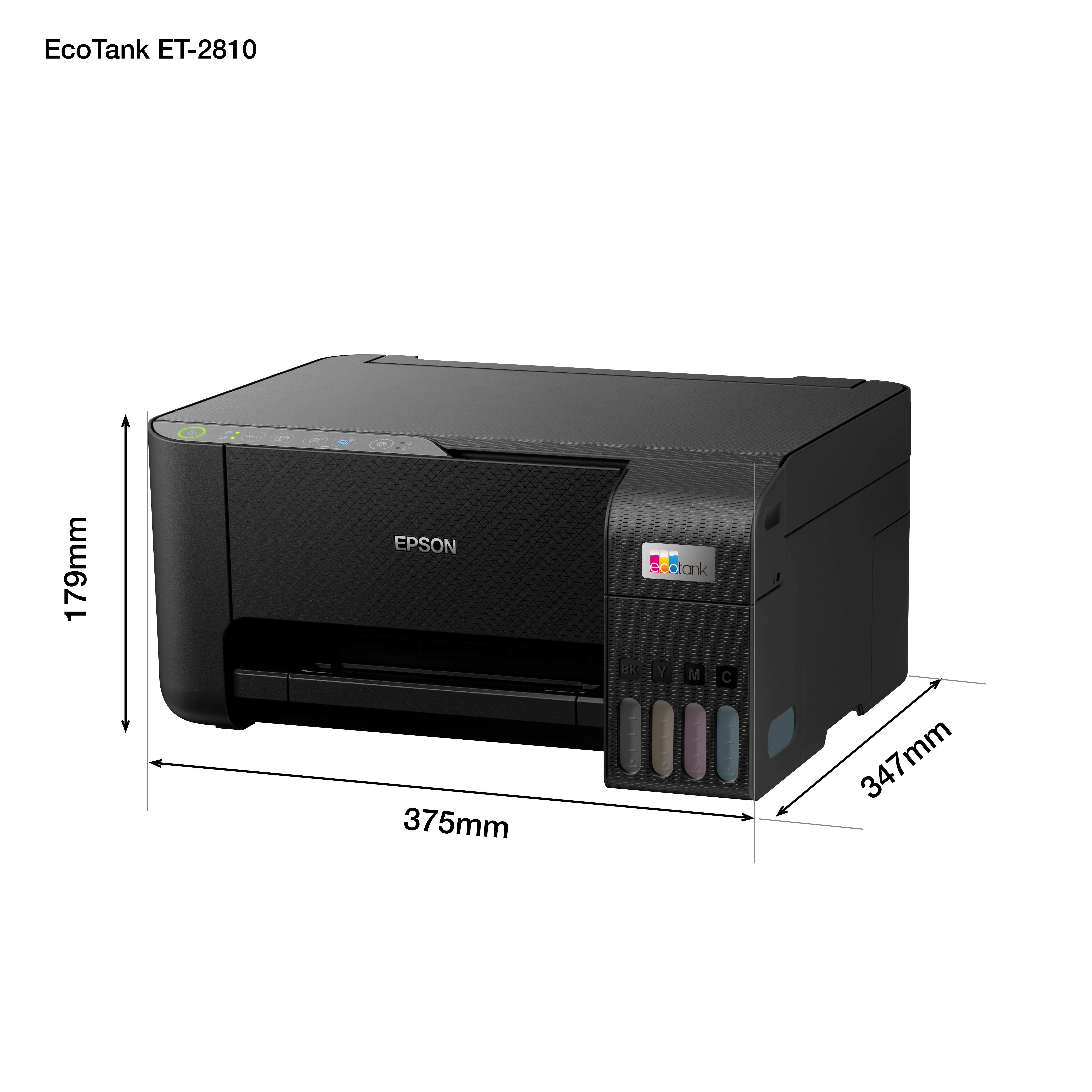 Epson EcoTank ET-2810 A4 - Inkjet All-in-One Printer