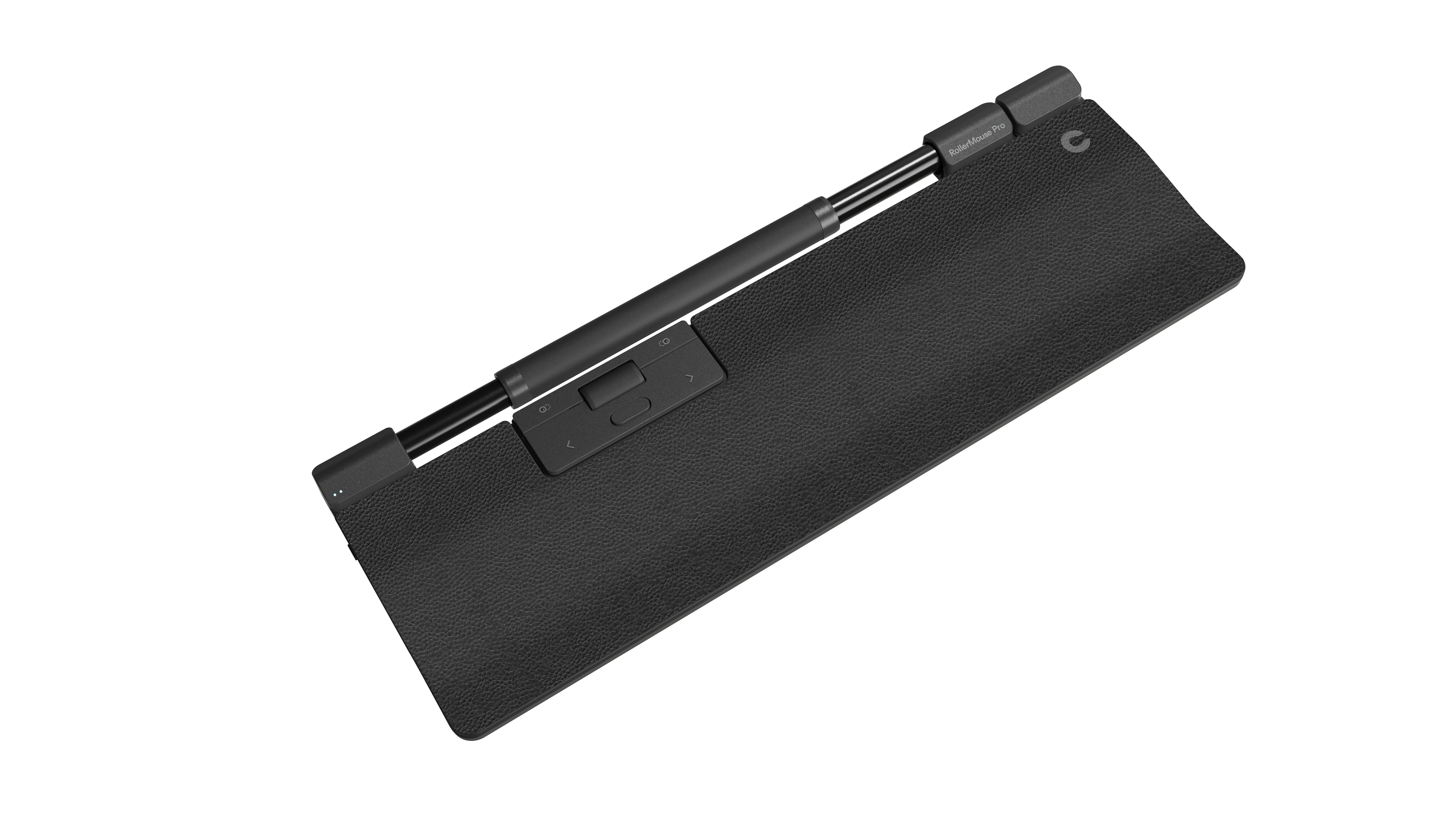 Contour RollerMouse Pro - Wired Roller Mouse + Extended  - Wrist Rest Vegan leather