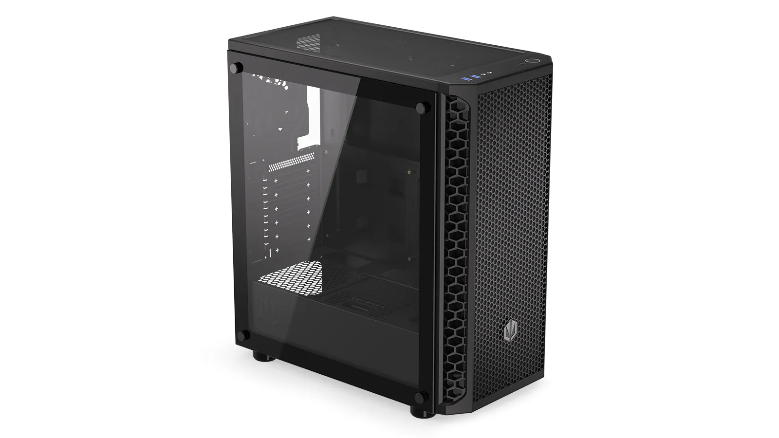 Endorfy Signum 300 Air - Minitower chassi, f&ouml;nster, Svart