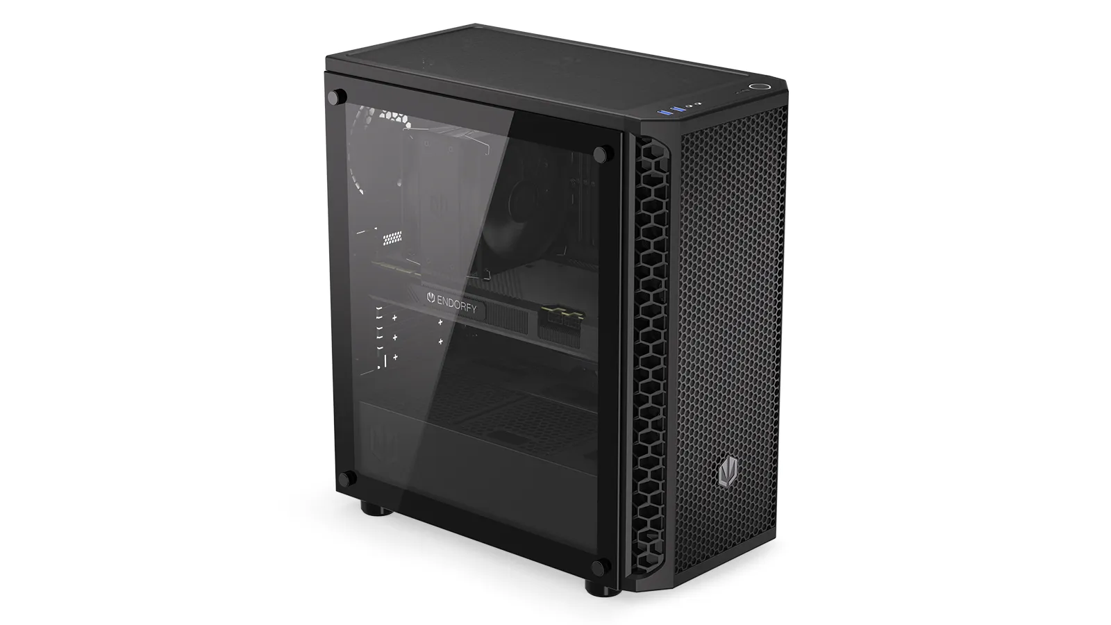 Endorfy Signum 300 Air - Minitower chassi, f&ouml;nster, Svart