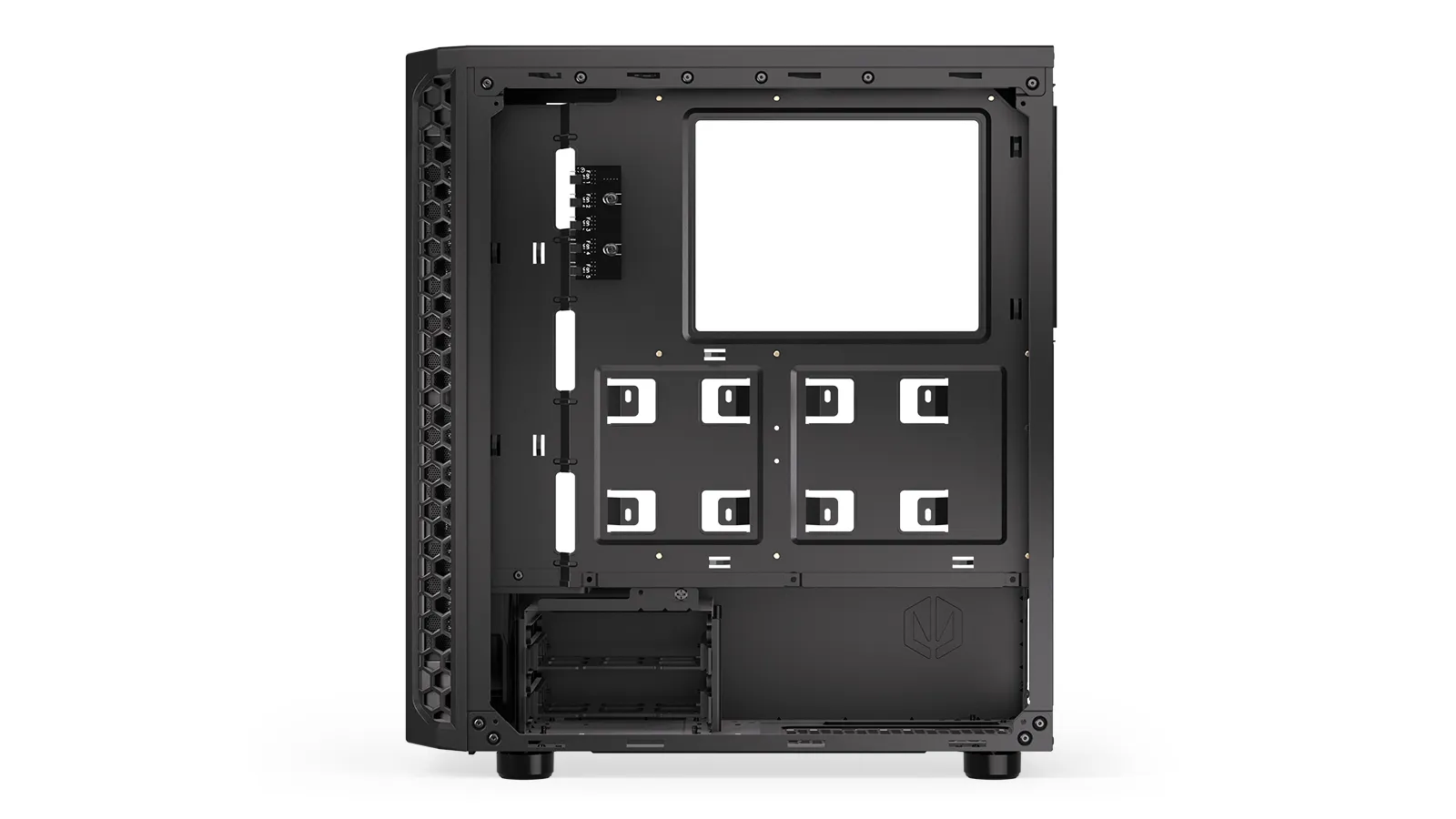 Endorfy Signum 300 Air - Minitower chassi, f&ouml;nster, Svart