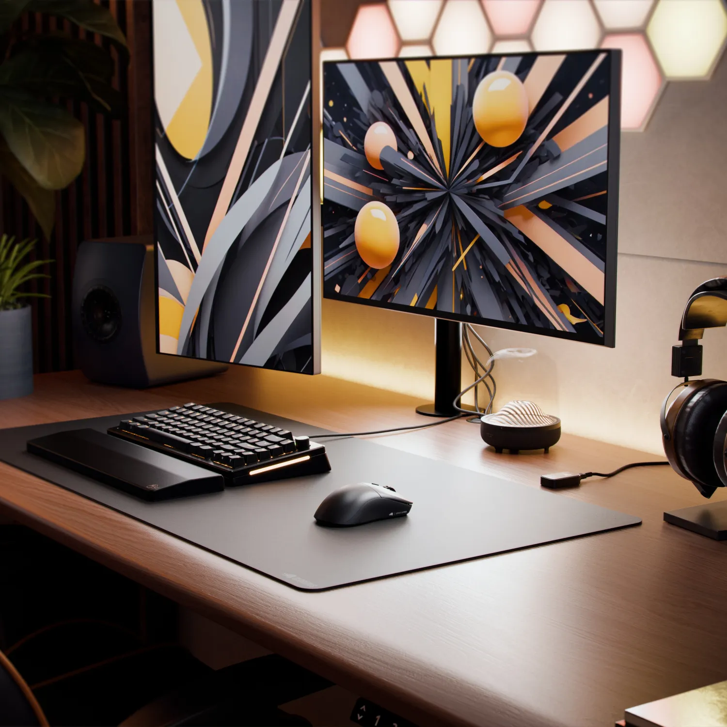 Glorious Series 2 PRO 4K/8K - tr&aring;dl&ouml;s spelmus, Svart