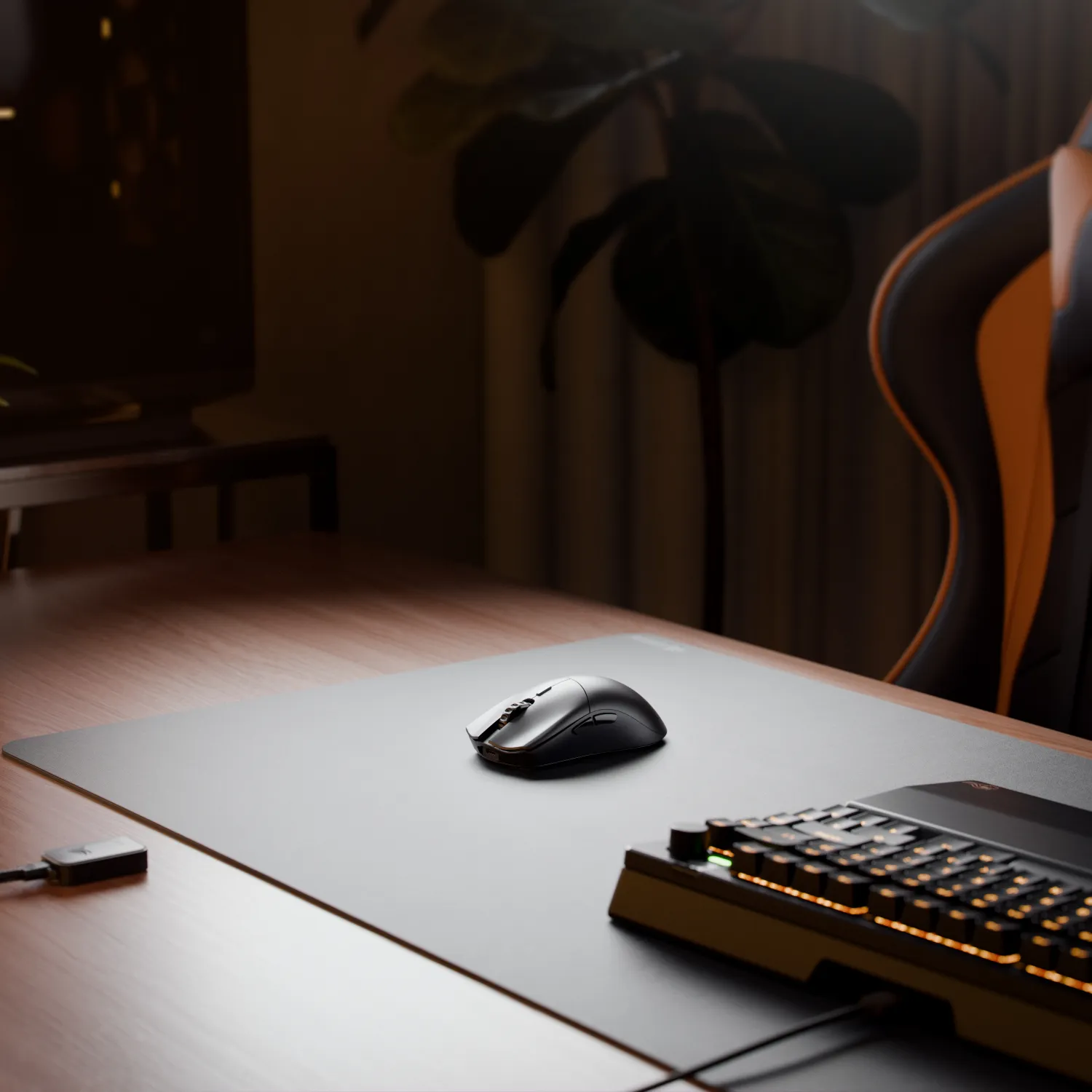 Glorious Series 2 PRO 4K/8K - tr&aring;dl&ouml;s spelmus, Svart