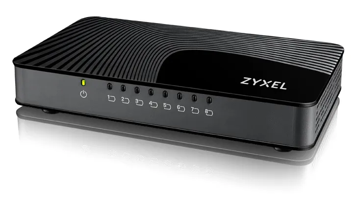 ZYXEL GS-108SV2 8-P GB DESKTOP MEDIA SW.