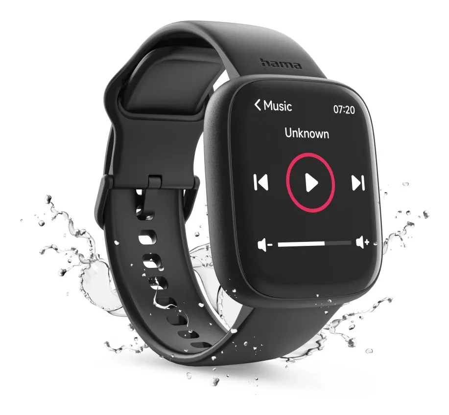 Hama 4000 46mm smartklocka, svart