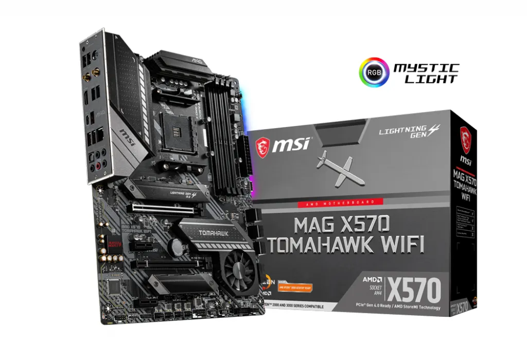 MSI MAG X570 TOMAHAWK WIFI ATX-emolevy