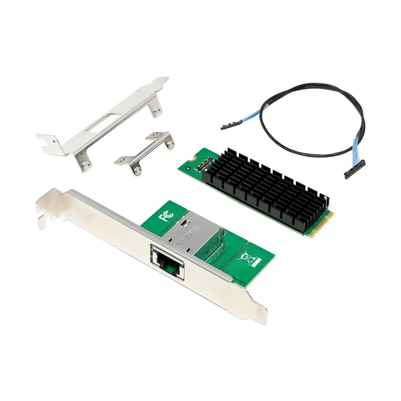 MICROCONNECT MC-M.2-B+M-AQC113-S - Network Adapter