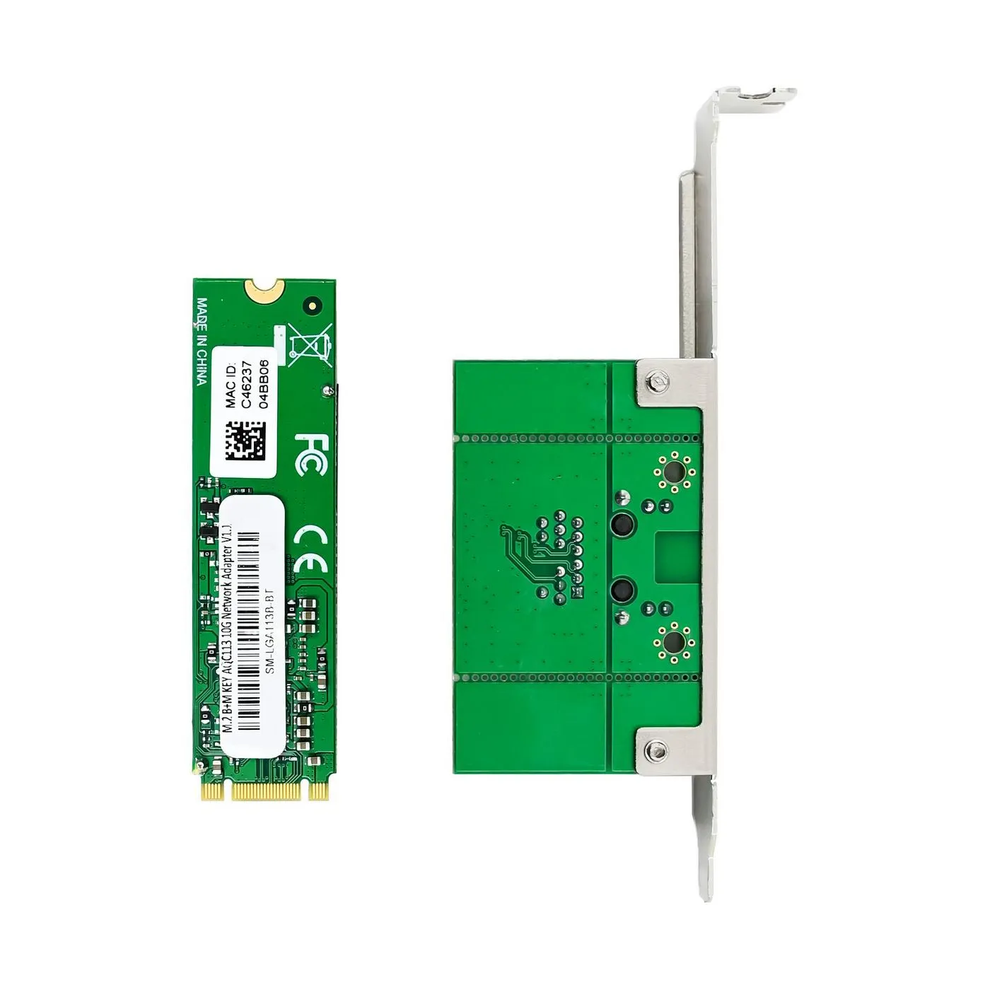 MICROCONNECT MC-M.2-B+M-AQC113-S - Network Adapter