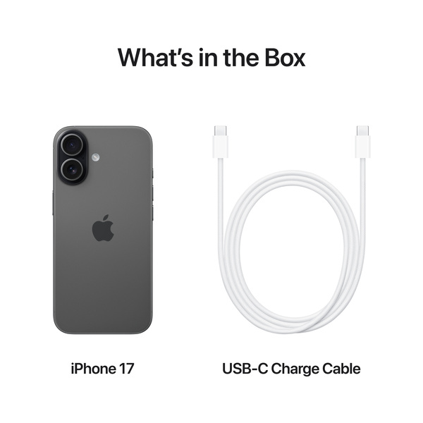 Apple iPhone 17 256 Gt -puhelin, Musta