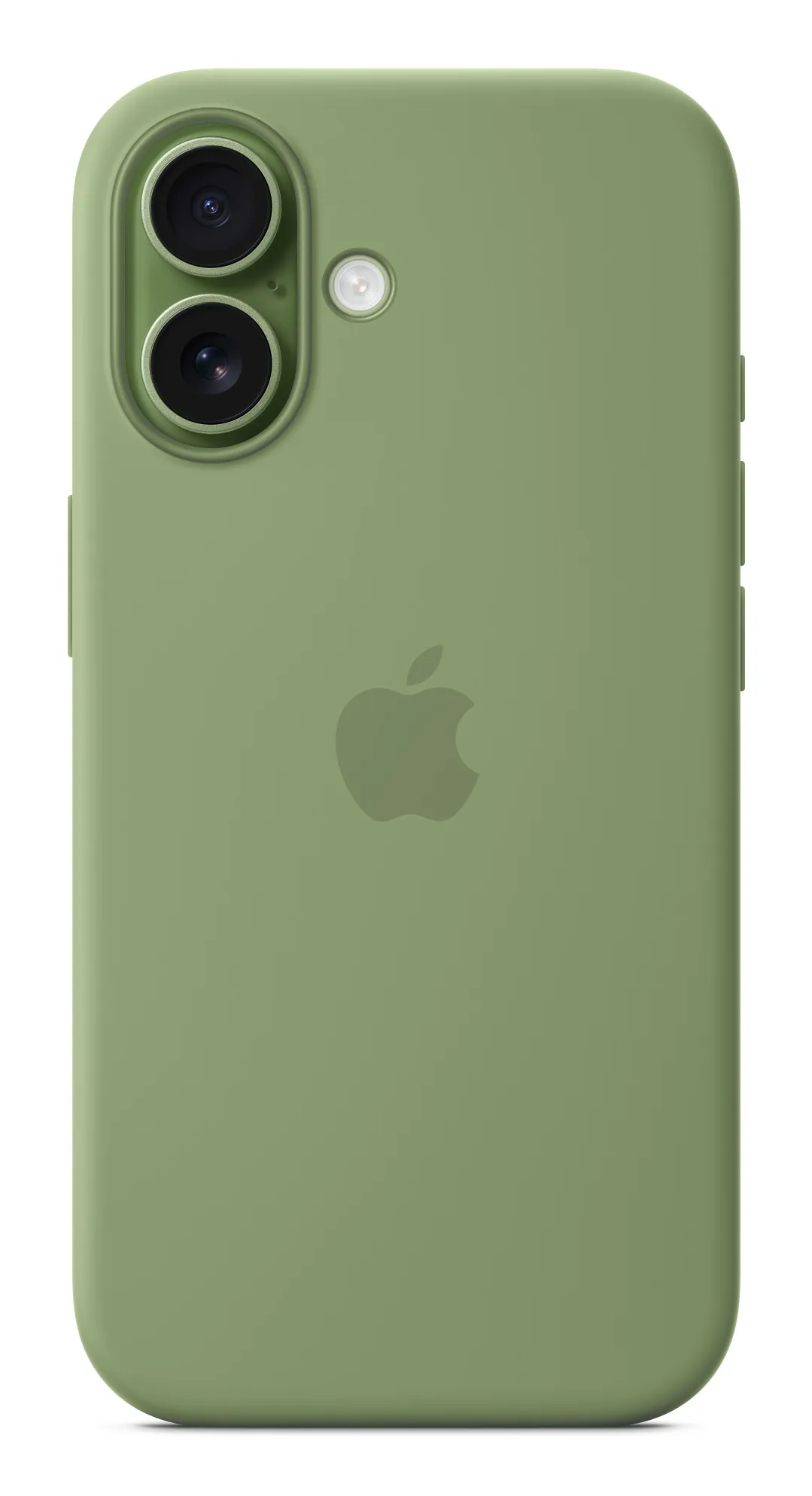Apple iPhone 17, MagSafe - silikonskal, Ljus mossa
