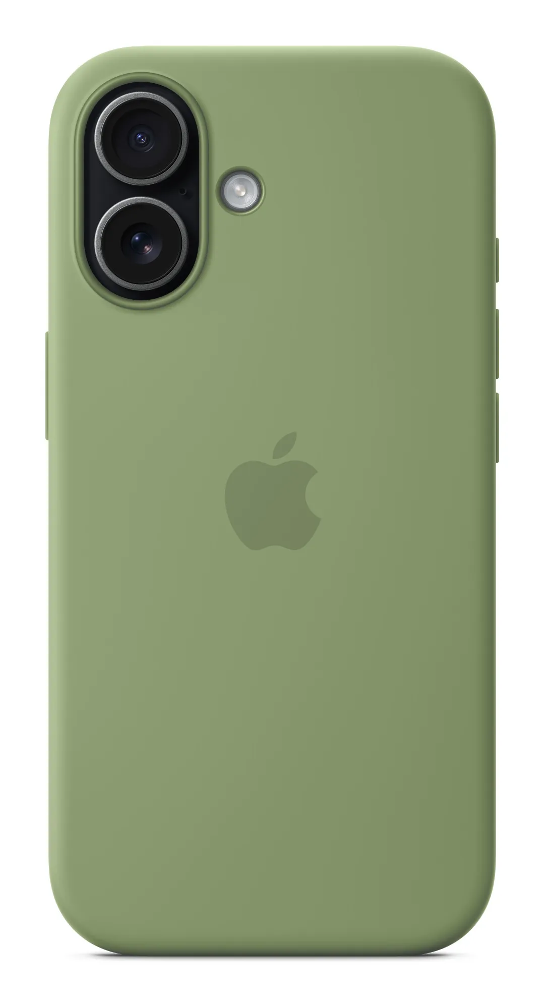 Apple iPhone 17, MagSafe - silikonskal, Ljus mossa